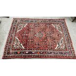 GENUINE HAND WOVEN IRANIAN RUG - 196 X 141CM.