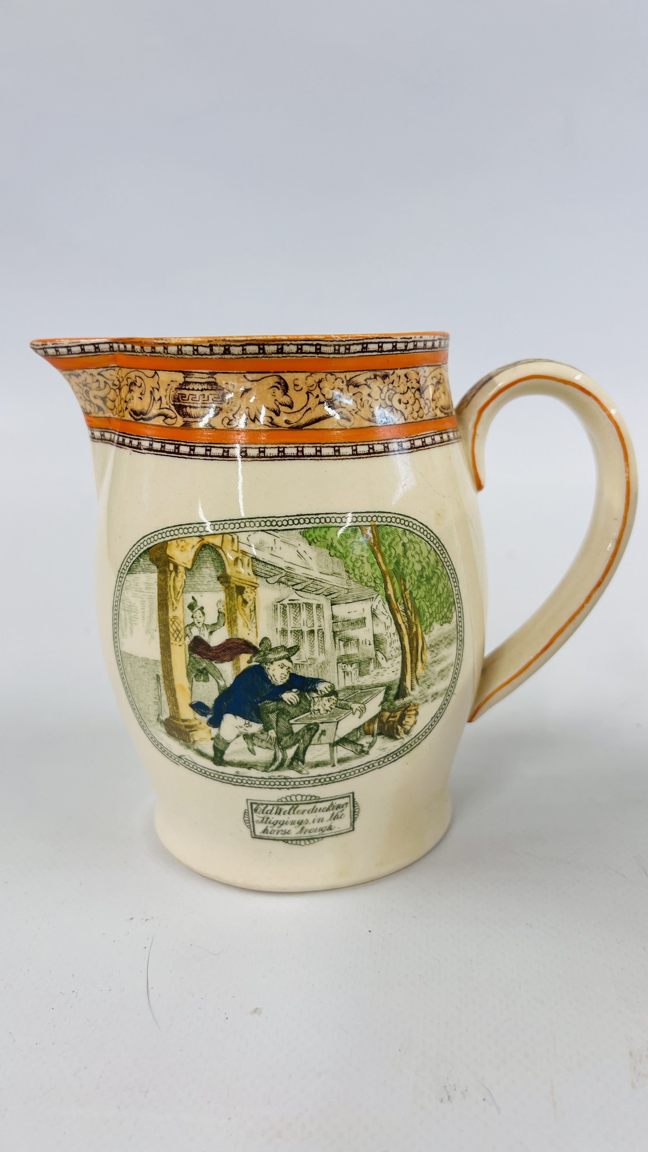 A GROUP OF VINTAGE CERAMICS TO INCLUDE AN ADAMS DICKENS JUG, TYKE MUG, SMALL ORIENTAL VASE, - Image 2 of 15