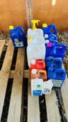 QUANTITY CLEANING CHEMICALS TO INCLUDE JEYES FLUID, PATIO MAGIC, PATH CLEANER, ETC - AS CLEARED.