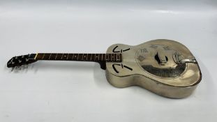 FENDER RESONATOR ACOUSTIC GUITAR, ROSEWOOD NECK.