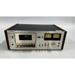 SONY STEREO CASSETTE DECK MODEL TC-18680 FERRITE & FERRITE HEAD / AUTO SHUT OFF - SOLD AS SEEN.