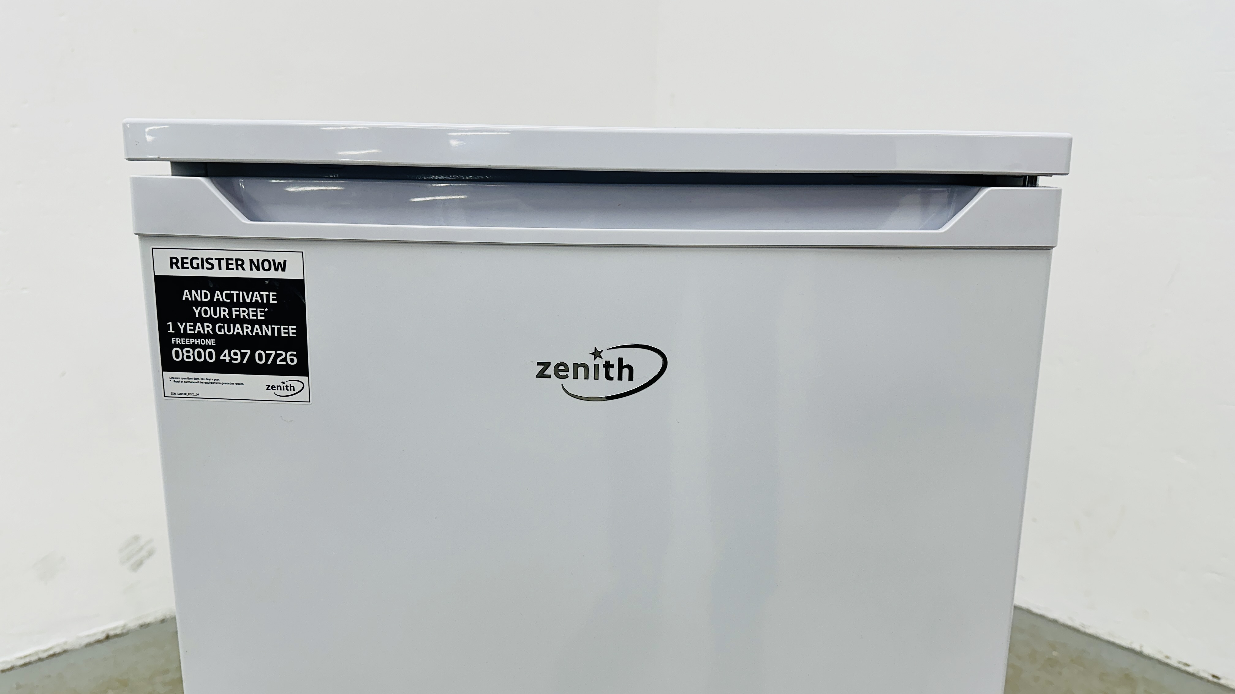 ZENITH UNDER COUNTER LARDER FRIDGE, VERY LITTLE USED - SOLD AS SEEN. - Image 4 of 7