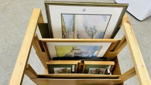 A GROUP OF ORIGINAL ARTWORKS, CARDS PRINTS AND SKETCHES RELATING TO GRAHAM WARD.