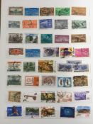 STAMPS: BOX WITH COMMONWEALTH AND OTHERS IN SIX VOLUMES, AUSTRALIA, INDIA, MINISHEETS ETC.