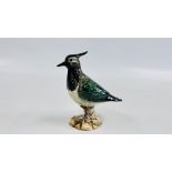 A BESWICK LAPWING FIGURE 2416 1972-1975 GKISS FUBUSG - H 12CM.