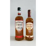 TWO BOTTLES OF SOUTHERN COMFORT (1 X 700ML, 1 X 1 LITRE).