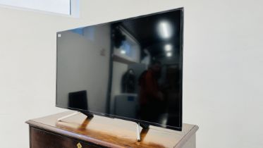 SONY 50" FLAT SCREEN SMART TV MODEL KDL - 50WF663 - SOLD AS SEEN.