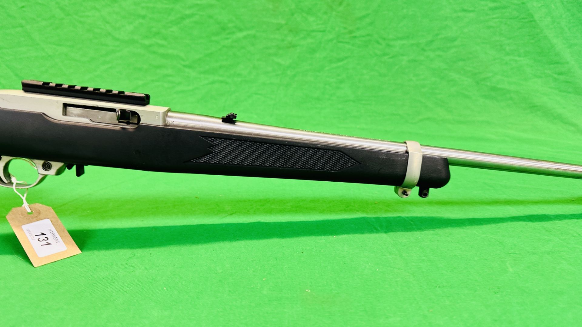 RUGER .22 RF SELF LOADING RIFLE #24701049 MODEL 10/20 CARBINE COMPLETE WITH . - Image 4 of 11