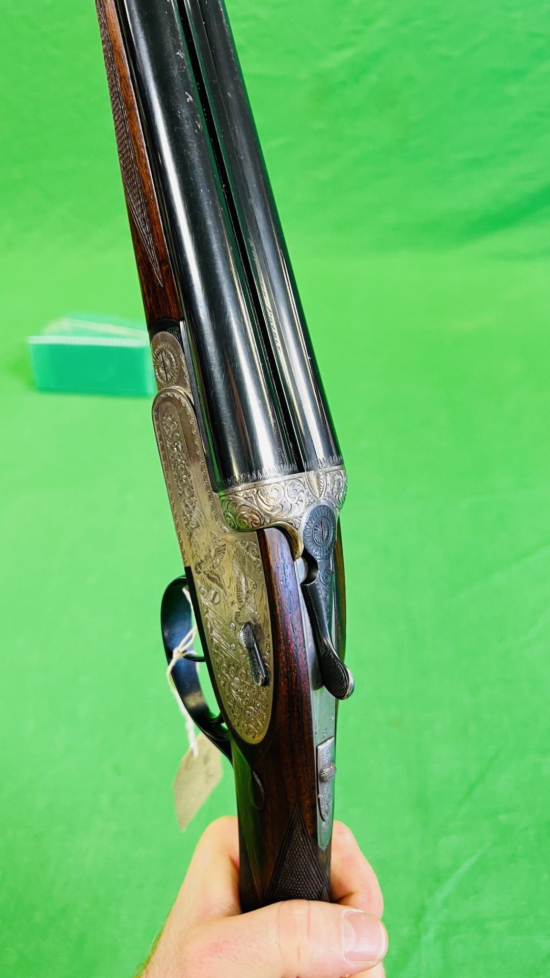 GUNMARK 20 BORE SIDE BY SIDE, SIDELOCK SHOTGUN #16427, 27" BARRELS, EJECTOR, - Image 24 of 25