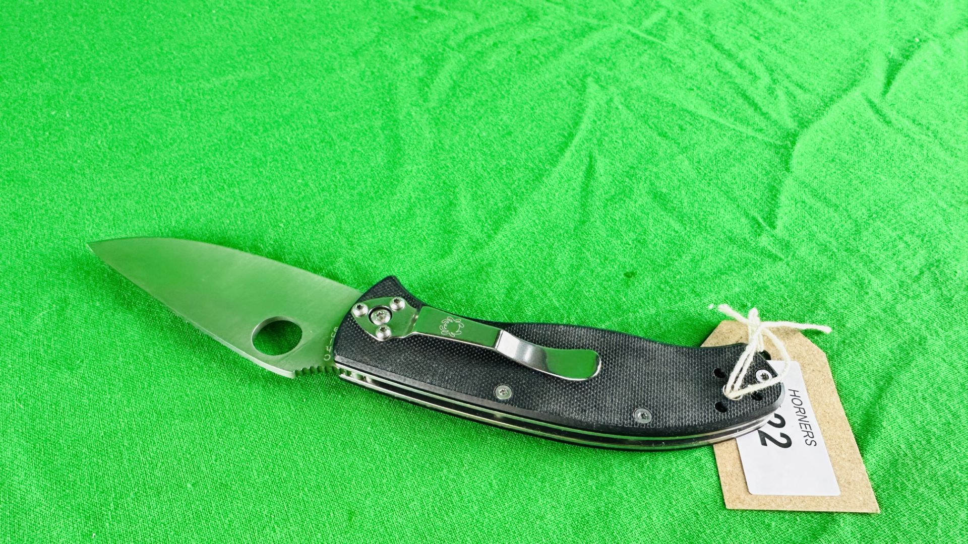 SPYDERCO TENACIOUS C122GP FOLDING POCKET LOCK KNIFE - NO POSTAGE OR PACKING AVAILABLE - Bild 5 aus 6