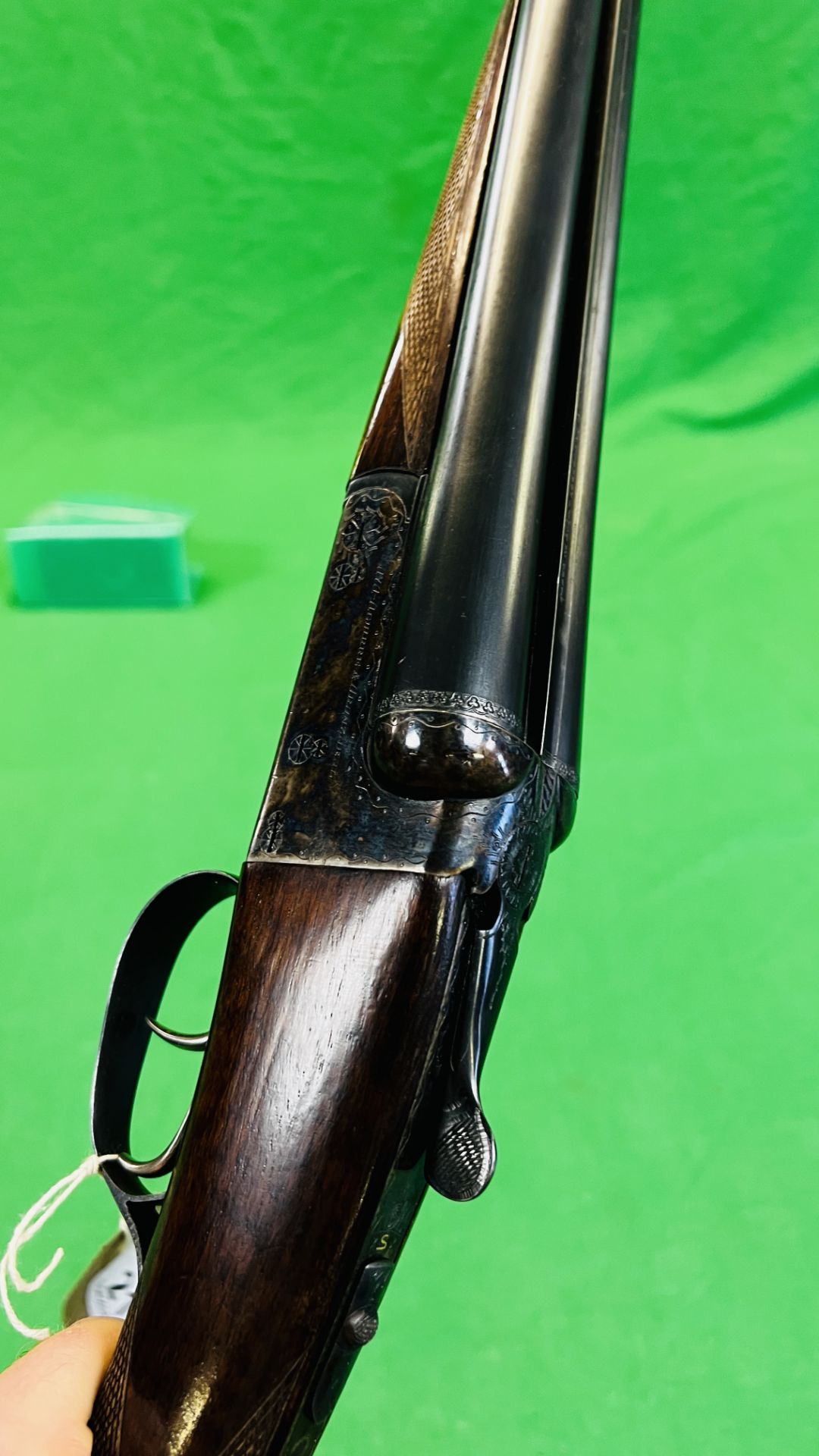 AYA 12 BORE SIDE BY SIDE SHOTGUN #416601, - Image 21 of 24