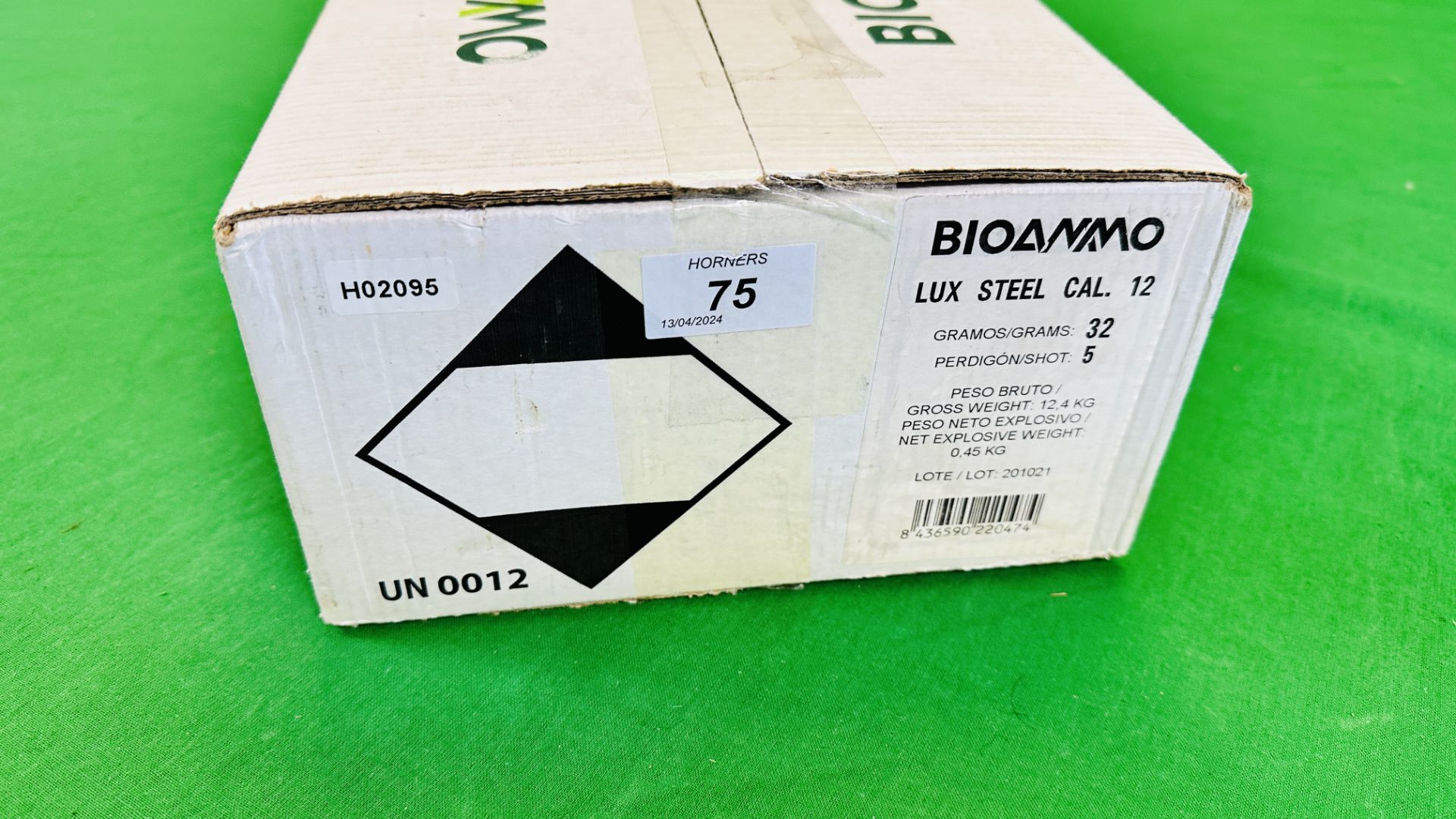 250 X BIOAMMO 12 GAUGE 32G 5 SHOT STEEL CARTRIDGES - (TO BE COLLECTED IN PERSON BY LICENCE HOLDER - Image 2 of 3