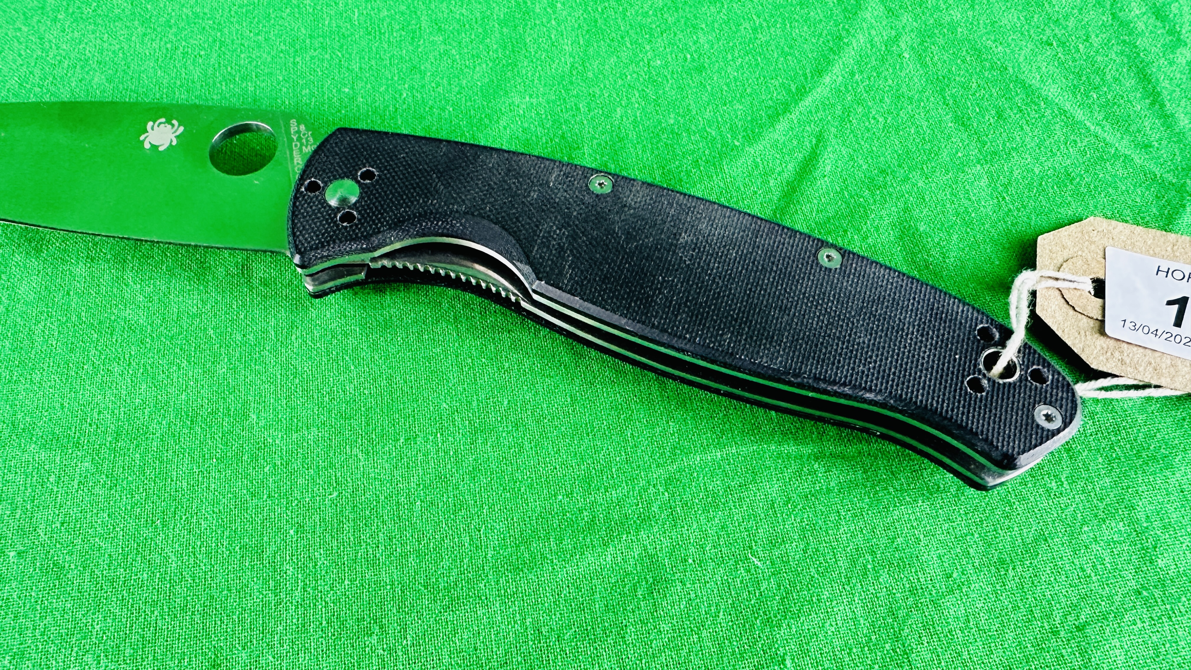SYDERCO RESILIENCE C142GP FOLDING POCKET LOCK KNIFE - NO POSTAGE OR PACKING AVAILABLE - Image 3 of 7