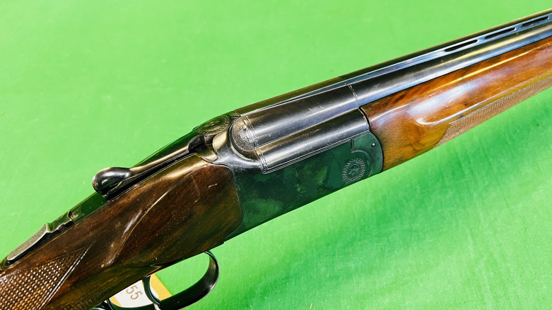 ARAMBERRI 12 BORE OVER AND UNDER SHOTGUN #159184, - Image 8 of 20