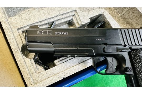 BOXED SIG SAUER GSR Co2 . - Image 6 of 10