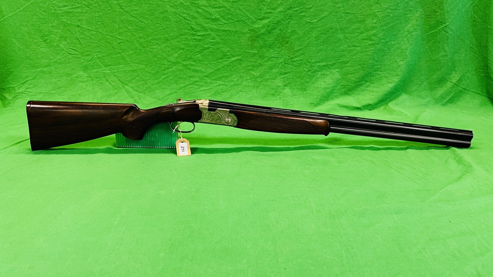 BERETTA 12 BORE OVER AND UNDER SHOTGUN MODEL SILVER PIGEON 3 #N35763S, 28" BARRELS,