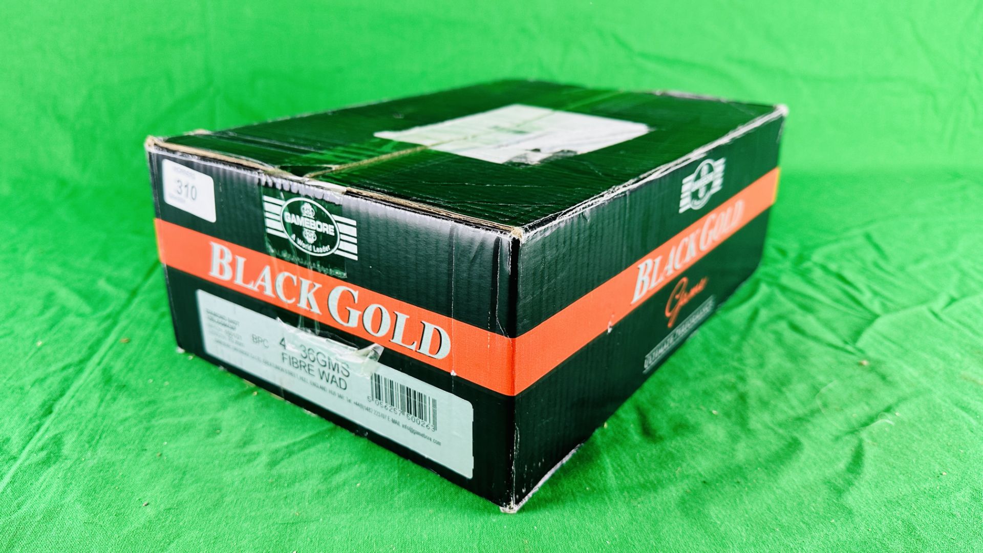 250 X GAMEBORE BLACK GOLD 12 GAUGE 4 SHOT 36GM FIBRE WAD CARTRIDGES - (TO BE COLLECTED IN PERSON BY