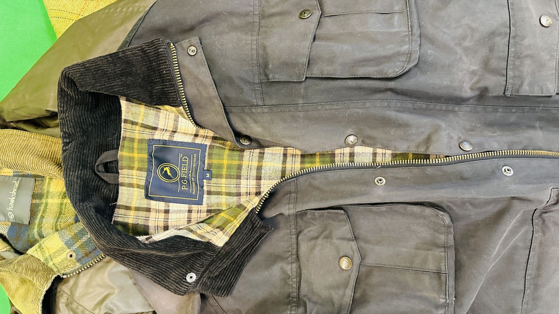 FIVE GENTS JACKETS TO INCLUDE BARBOUR TWEED JACKET, P.G. - Image 7 of 17