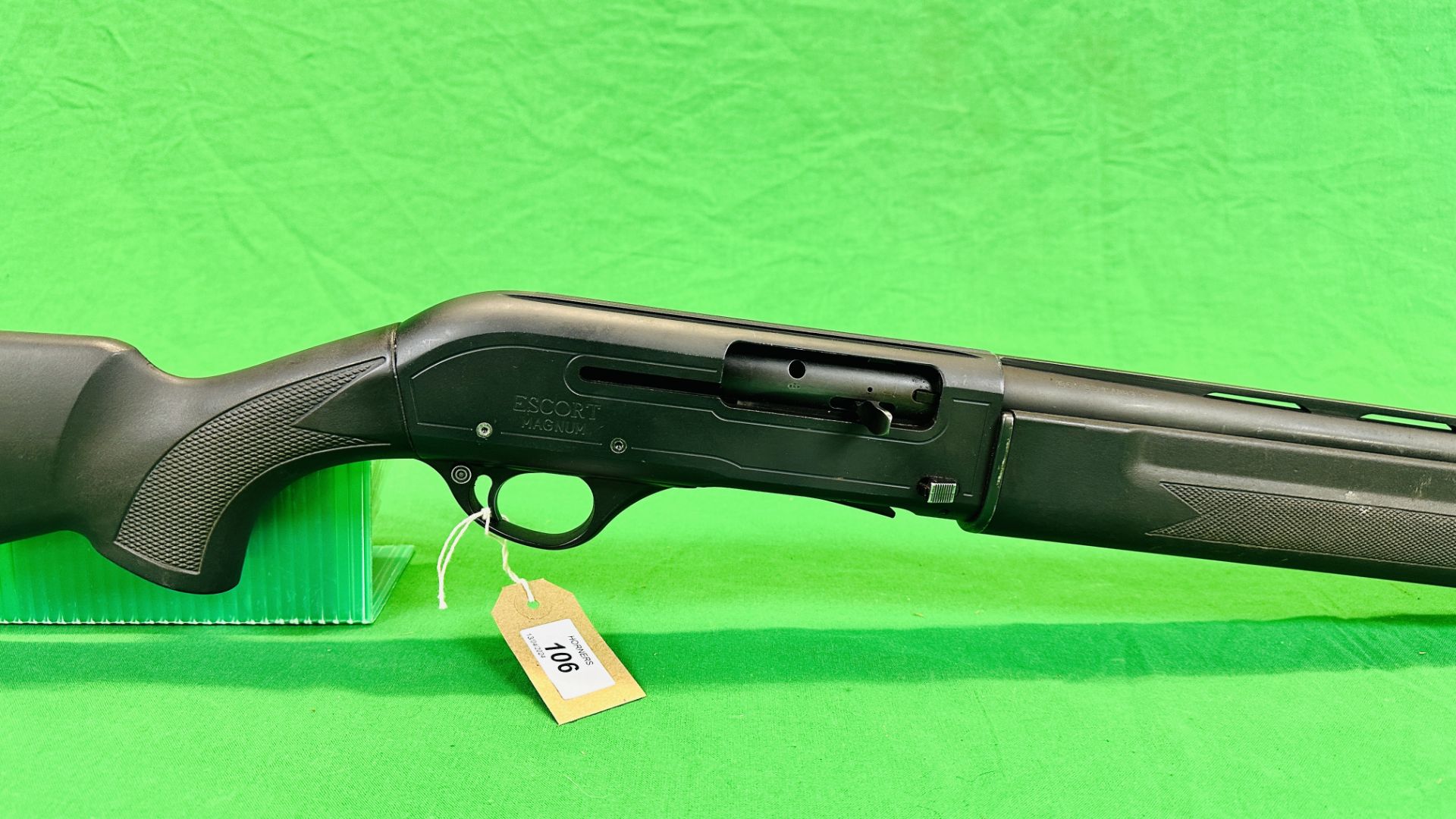 ESCORT MAGNUM 12 BORE SELF LOADING SHOTGUN #113819 + ACCESSORIES, - Image 2 of 15