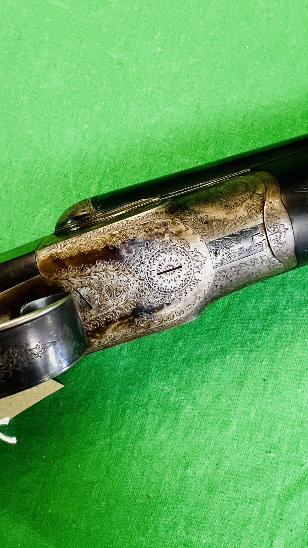 GREENER 12G SIDE BY SIDE SHOTGUN 27" BARRELS, CHAMBERED FOR 21/2", - Image 32 of 39