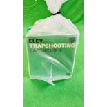 100 X ELEY TRAPSHOOTING CARTRIDGES 12 GAUGE 32GRM - (TO BE COLLECTED IN PERSON BY LICENCE HOLDER