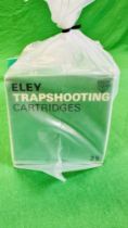 100 X ELEY TRAPSHOOTING CARTRIDGES 12 GAUGE 32GRM - (TO BE COLLECTED IN PERSON BY LICENCE HOLDER