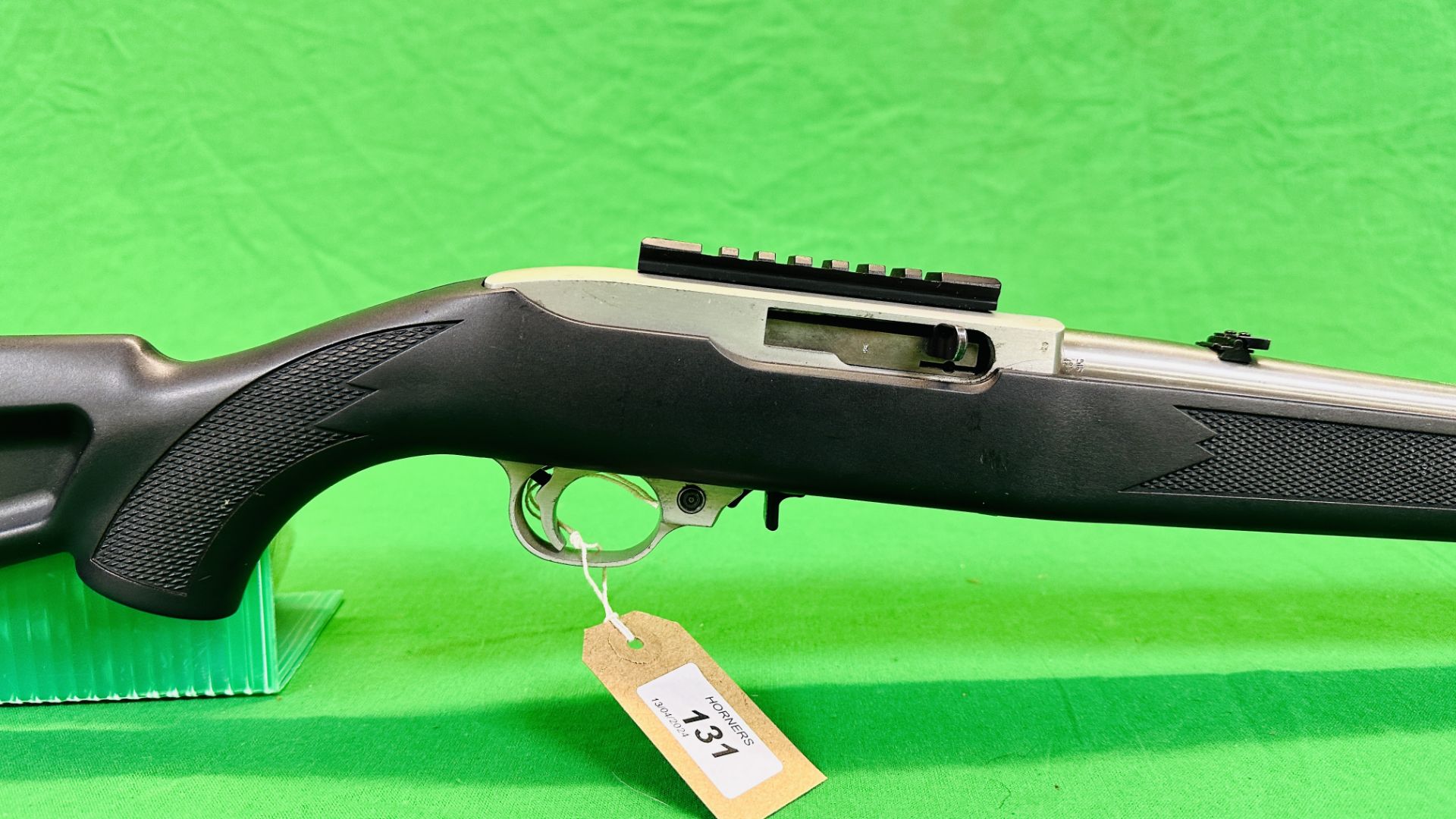 RUGER .22 RF SELF LOADING RIFLE #24701049 MODEL 10/20 CARBINE COMPLETE WITH . - Image 2 of 11