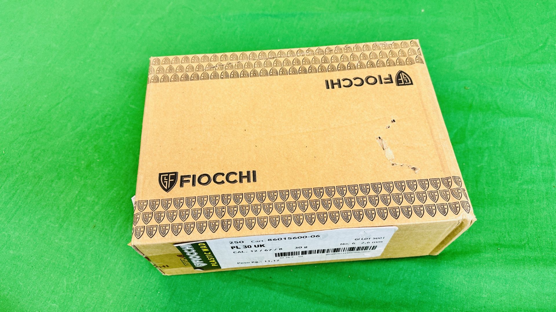 250 X FIOCCHI PL30 12 GAUGE 30G 6 SHOT PLASTIC WAD CARTRIDGES - (TO BE COLLECTED IN PERSON BY - Bild 3 aus 3