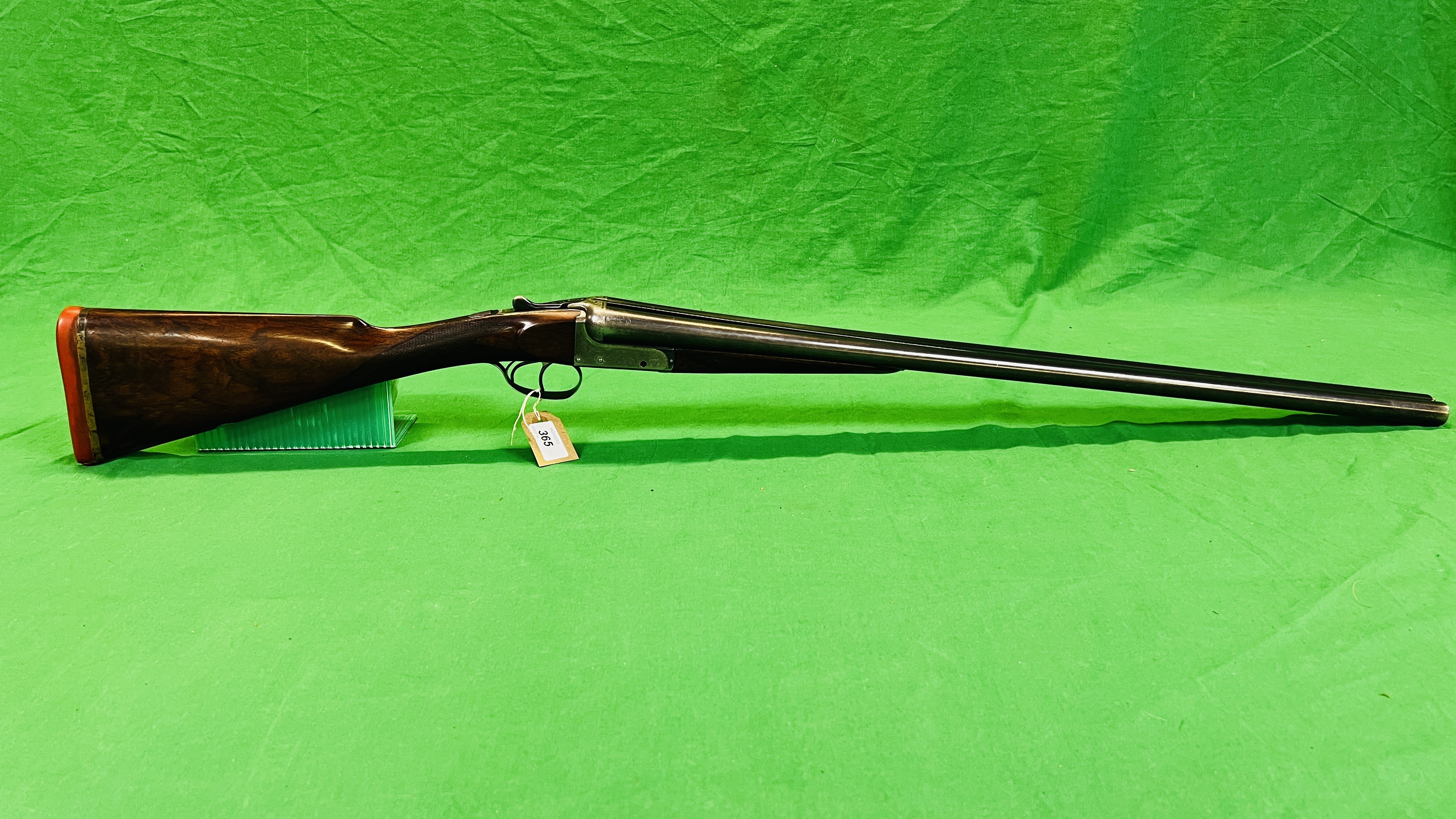 ARMY & NAVY 12 BORE SIDE BY SIDE SHOTGUN, 28" BARRELS, BOX LOCK EJECTOR,