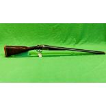 ARMY & NAVY 12 BORE SIDE BY SIDE SHOTGUN, 28" BARRELS, BOX LOCK EJECTOR,