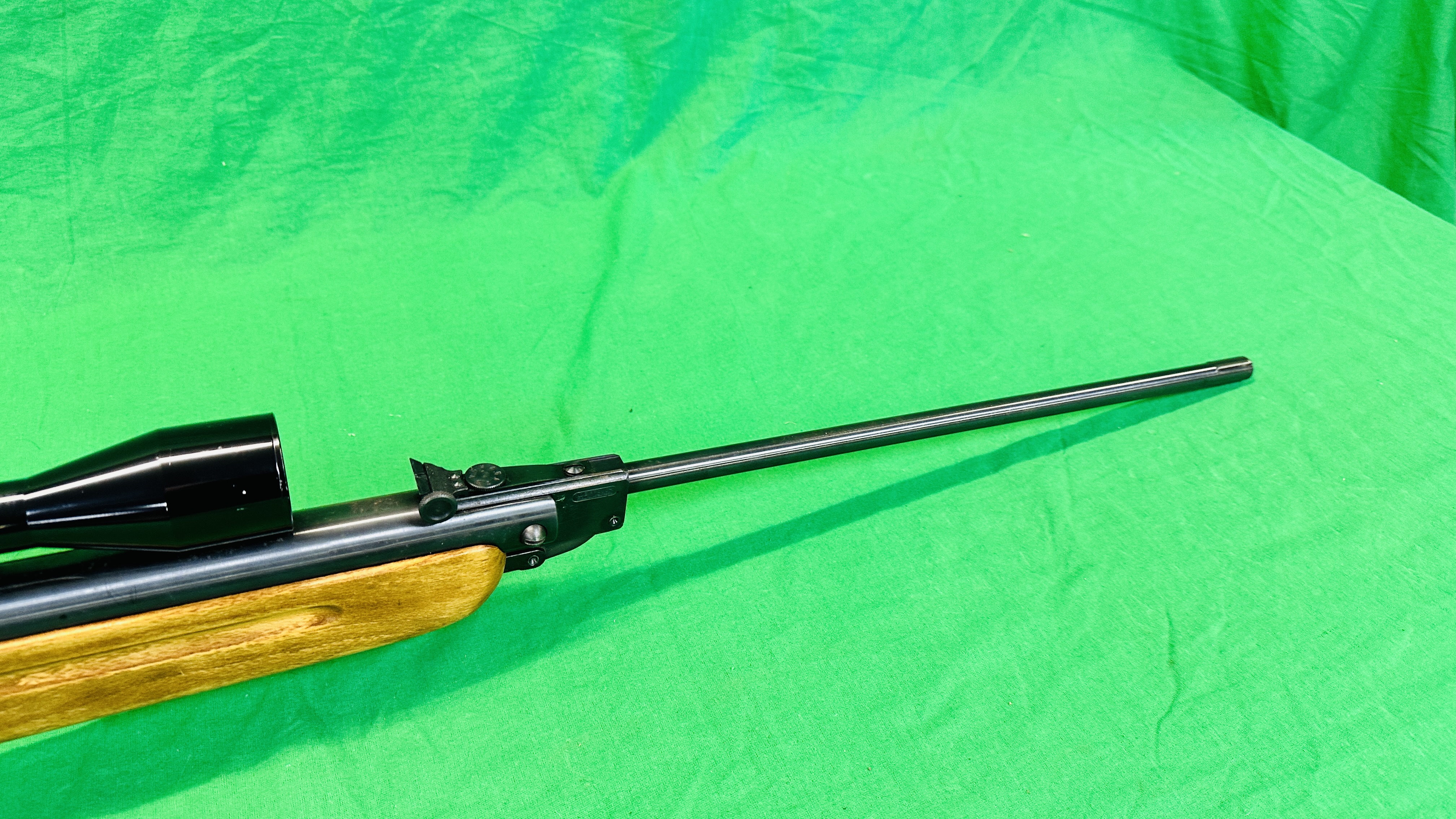 WEIHRAUCH .22 CALIBRE BREAK BARREL AIR RIFLE MODEL - HW35, FITTED WITH A.S.L. - Image 5 of 14