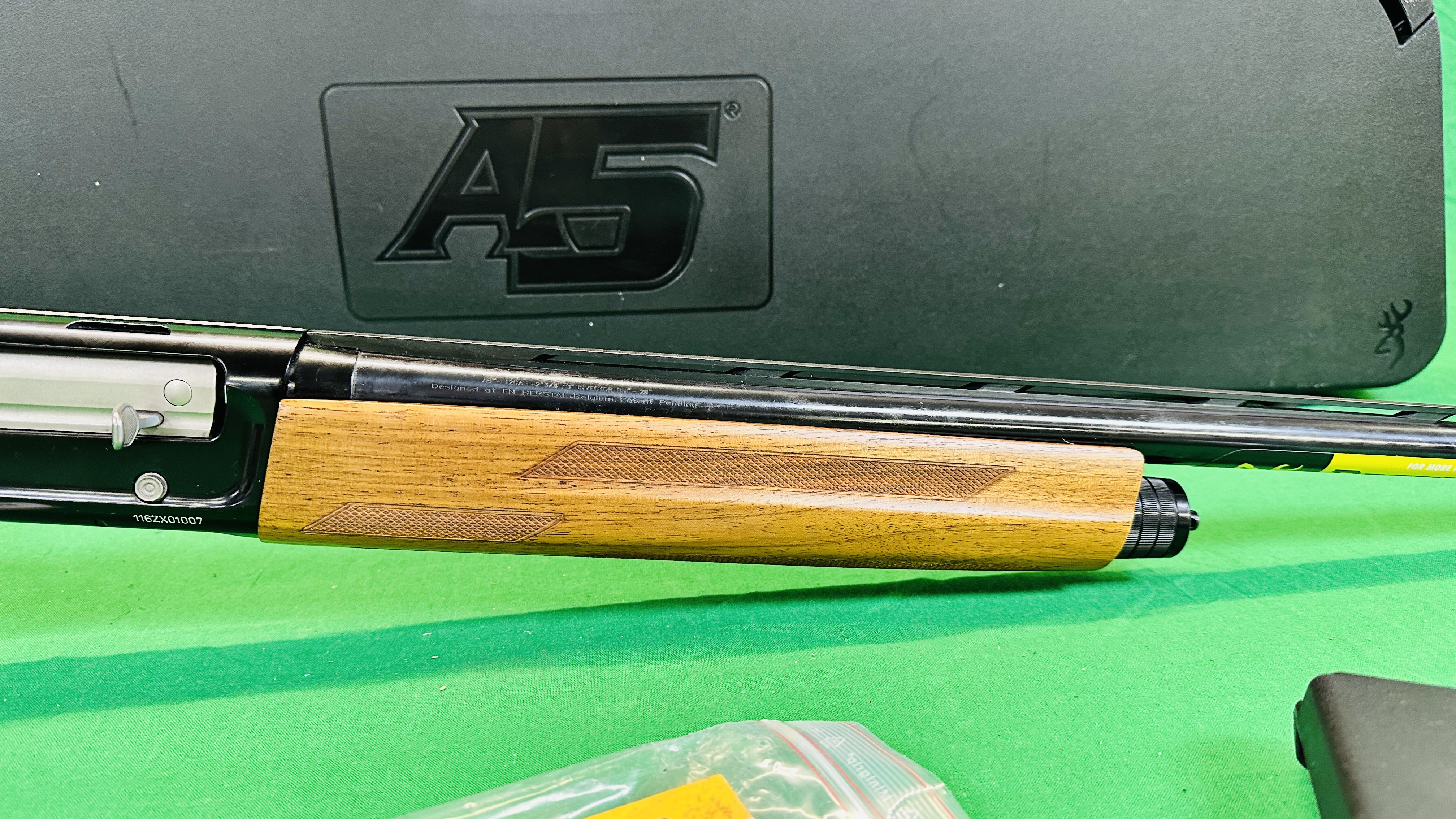 BROWNING A5 12 BORE SELF LOADING SHOTGUN, #116ZX01007, - Image 4 of 25