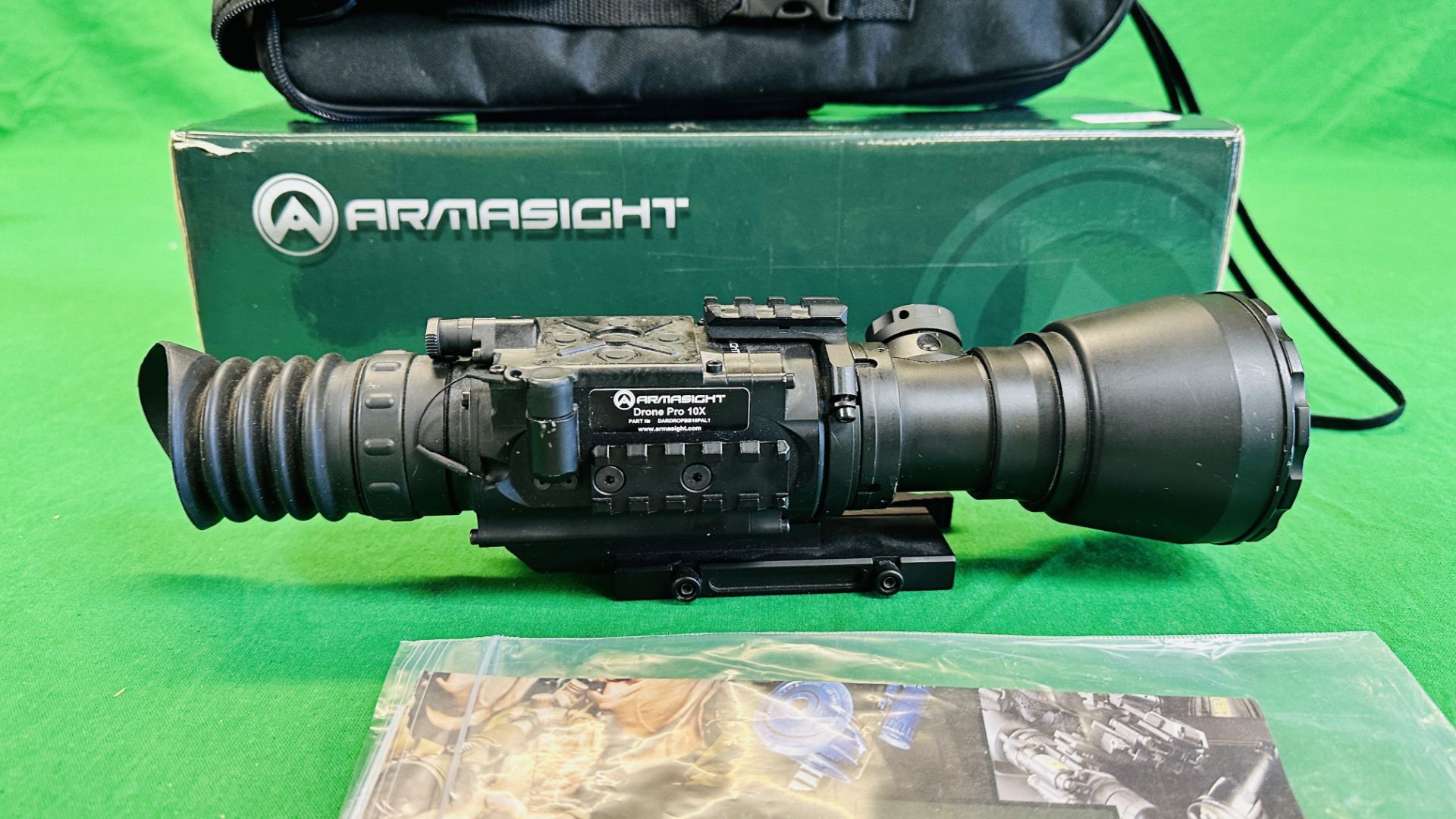 ARMASIGHT DRONE PRO 10X NIGHT VISION SCOPE IN ORIGINAL BOX. - Image 2 of 11