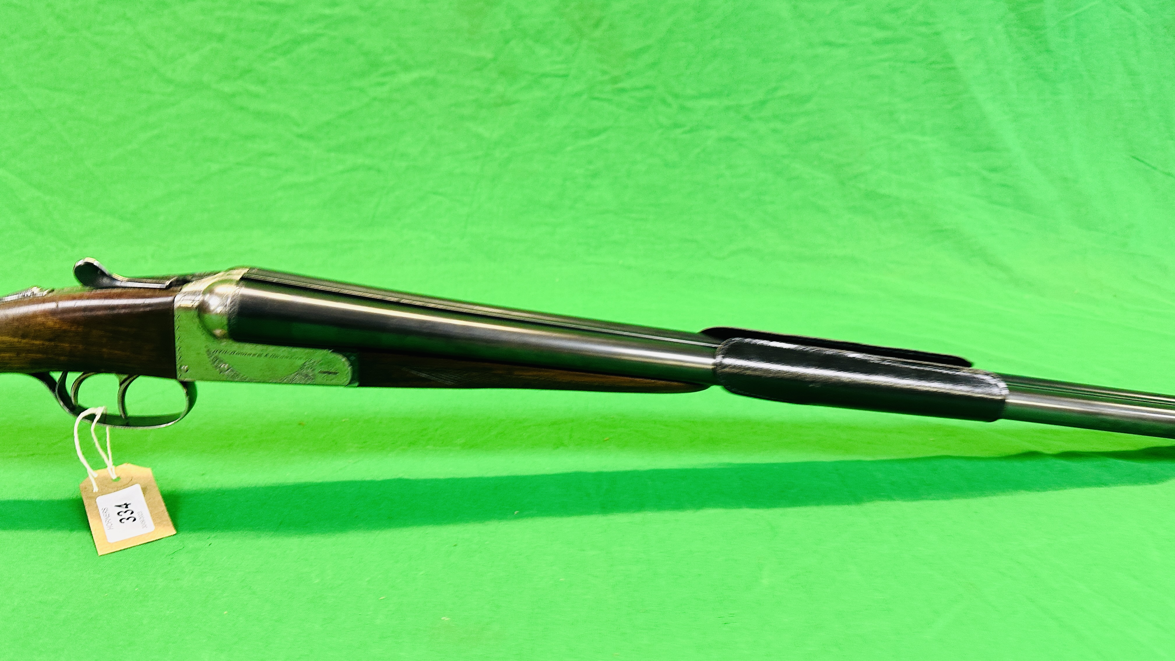 AYA 12 BORE SIDE BY SIDE SHOTGUN # 179840 28 INCH BARRELS, - Image 4 of 16