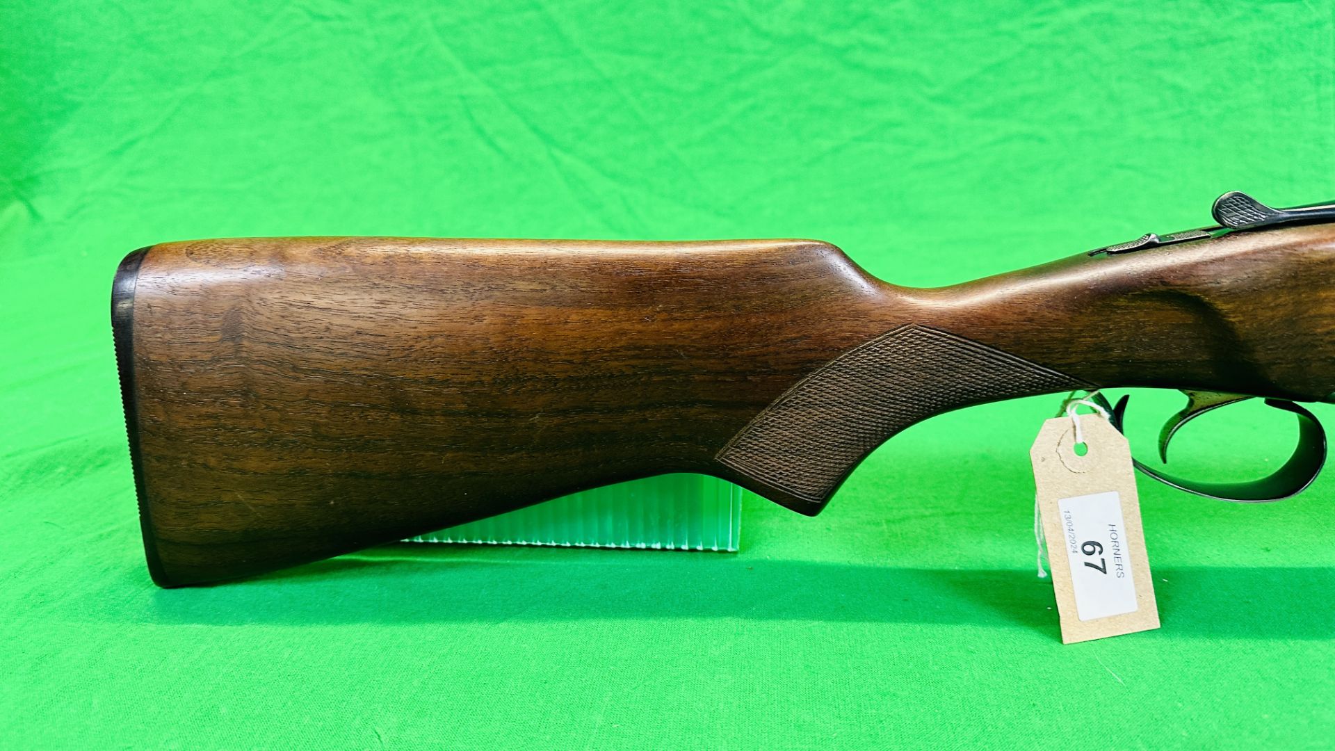 OVER AND UNDER 12 BORE BAIKAL SHOTGUN CO3386 - (REF: 1390) - (ALL GUNS TO BE INSPECTED AND - Bild 3 aus 12