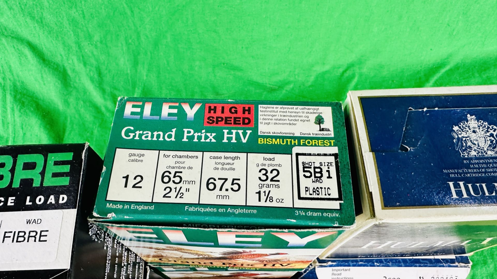 50 X ELEY 12 BORE GRAND PRIX HV BISMUTH FOREST CARTRIDGES (32GM LOAD), - Image 3 of 6