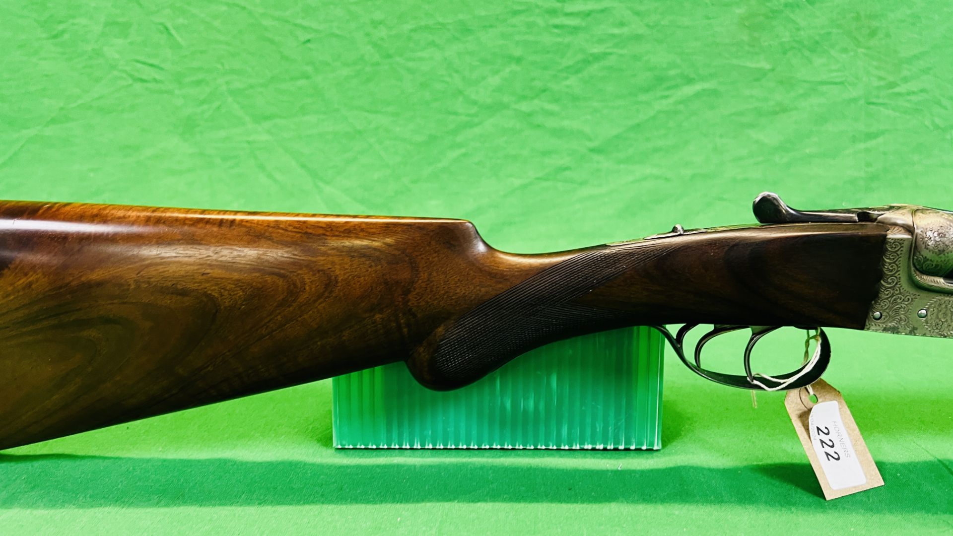 UNKNOWN 12 BORE SIDE BY SIDE SHOTGUN #19139, - Image 3 of 29