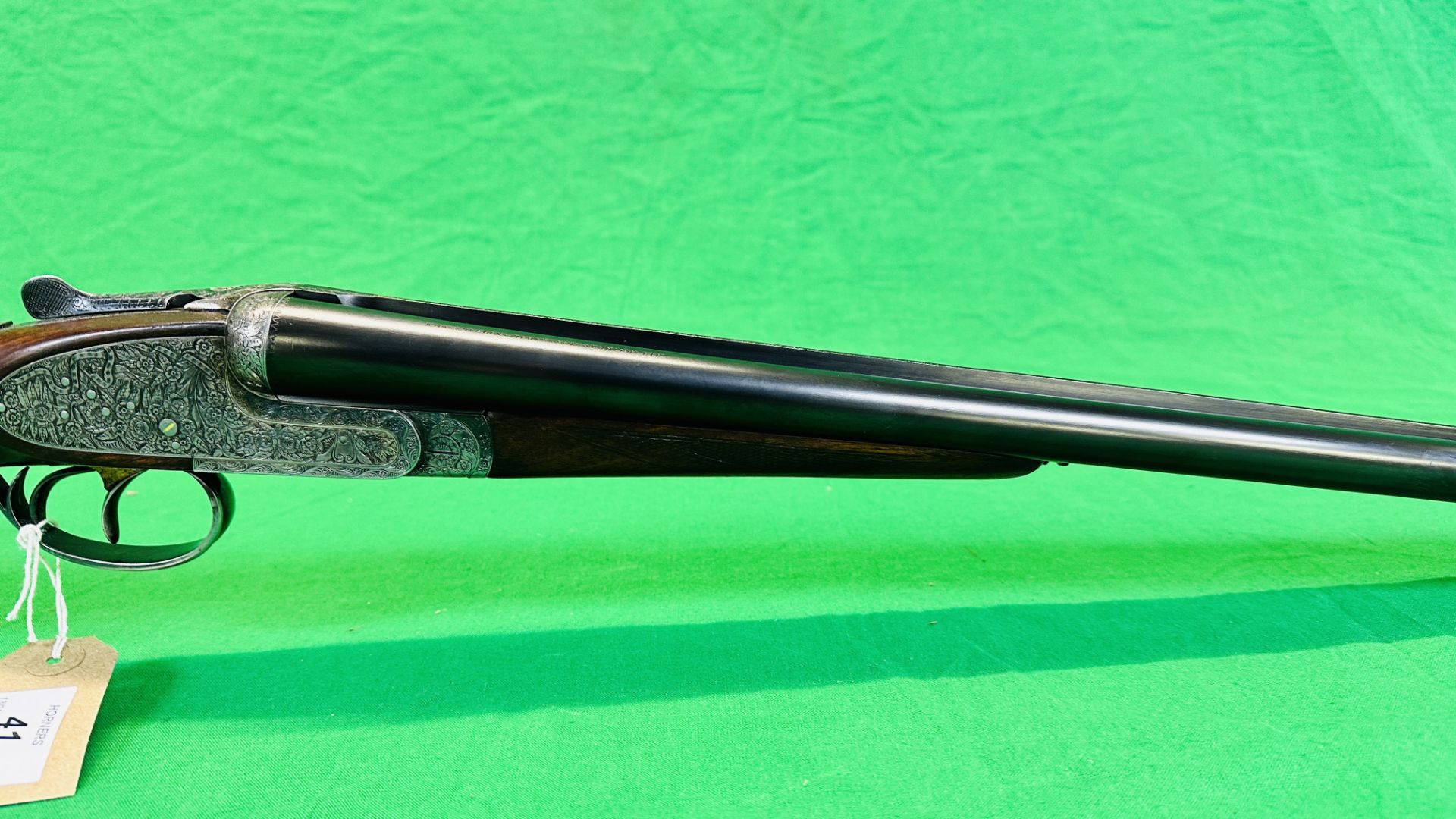 AYA 12 BORE SIDE BY SIDE SHOTGUN #342157 25" BARREL SIDE LOCK, - Image 4 of 21