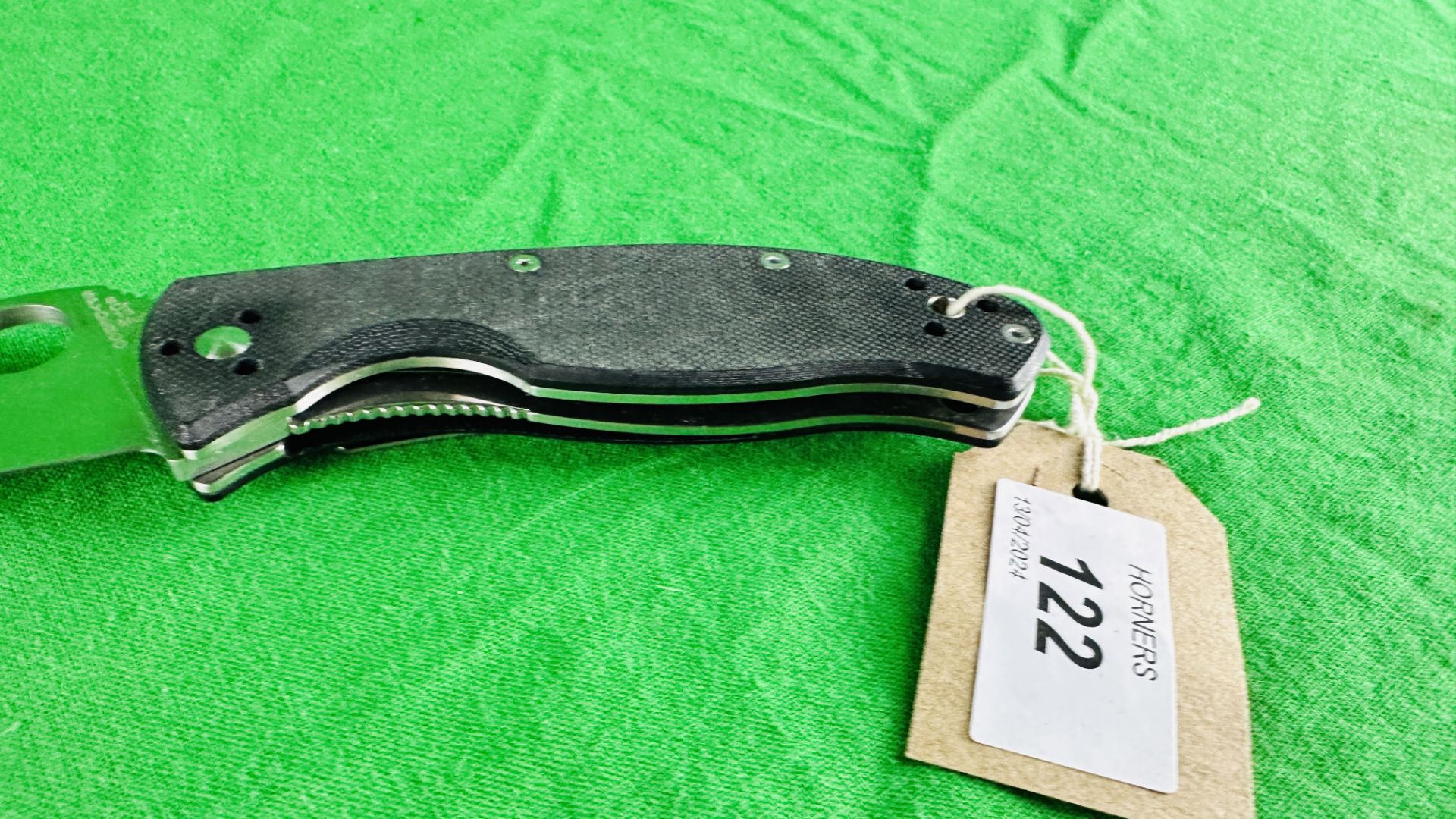 SPYDERCO TENACIOUS C122GP FOLDING POCKET LOCK KNIFE - NO POSTAGE OR PACKING AVAILABLE - Bild 4 aus 6