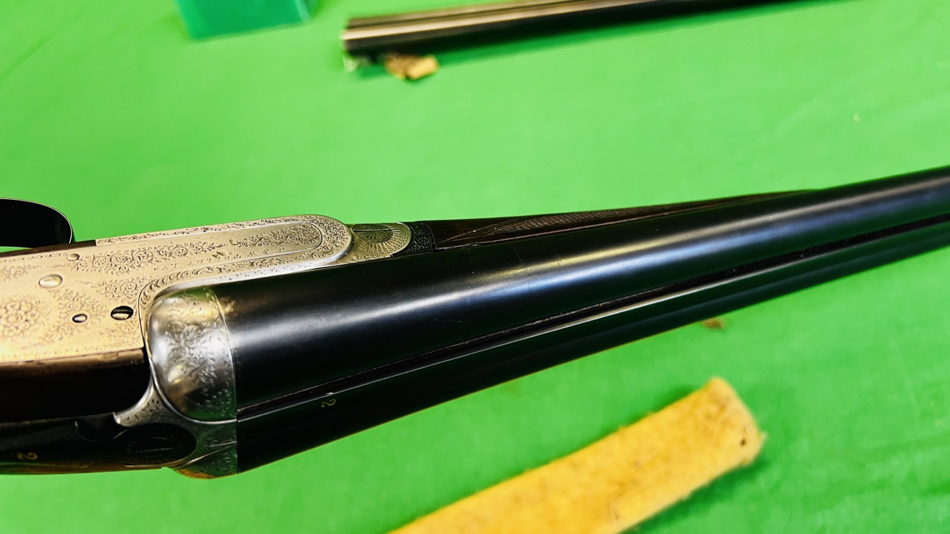12 BORE TOLLEY SIDE BY SIDE SHOTGUN #8670, 28" BARRELS (2 3/4" CHAMBER), EJECTOR, - Image 23 of 37