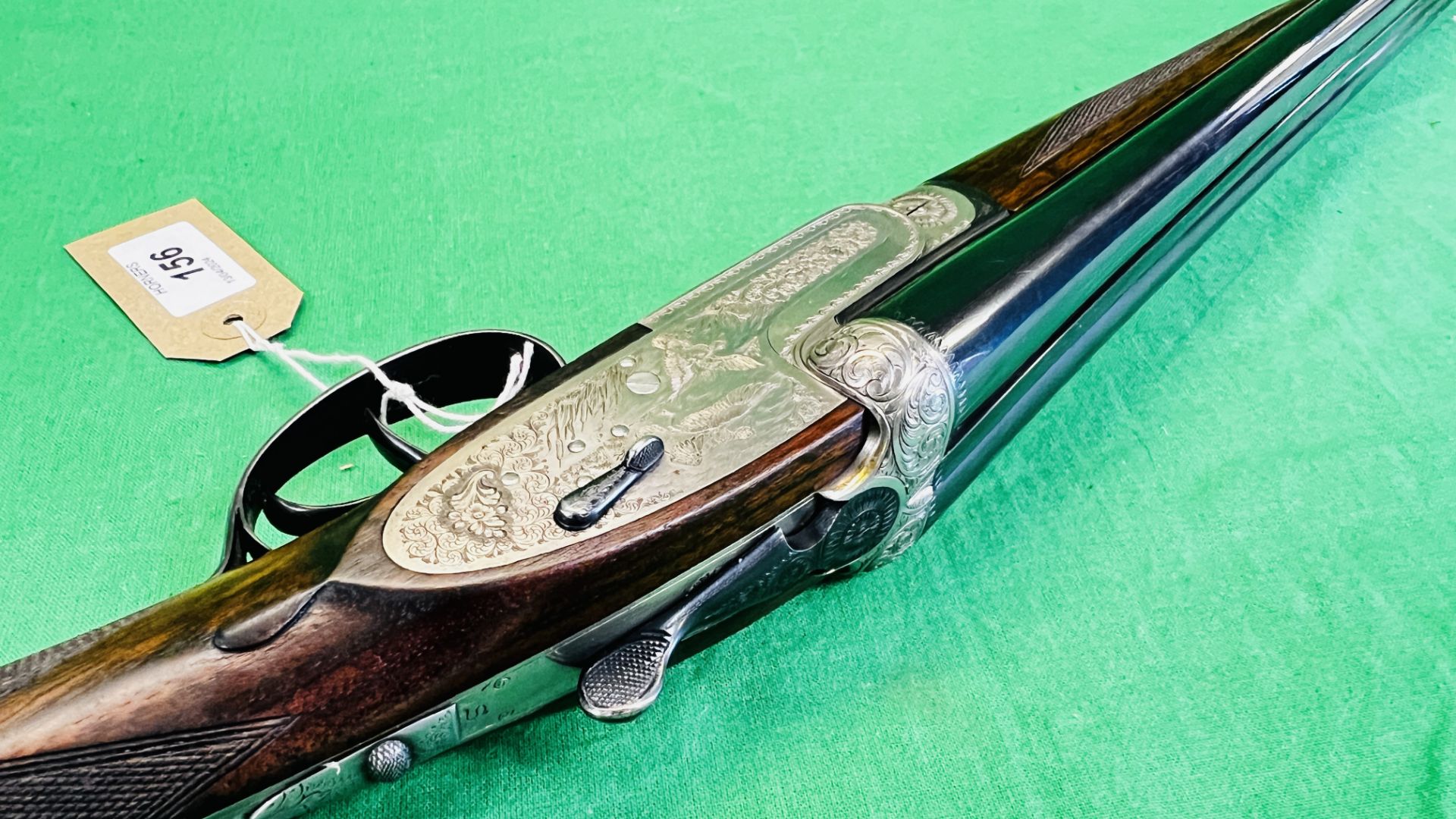 GUNMARK 20 BORE SIDE BY SIDE, SIDELOCK SHOTGUN #16427, 27" BARRELS, EJECTOR, - Image 16 of 25