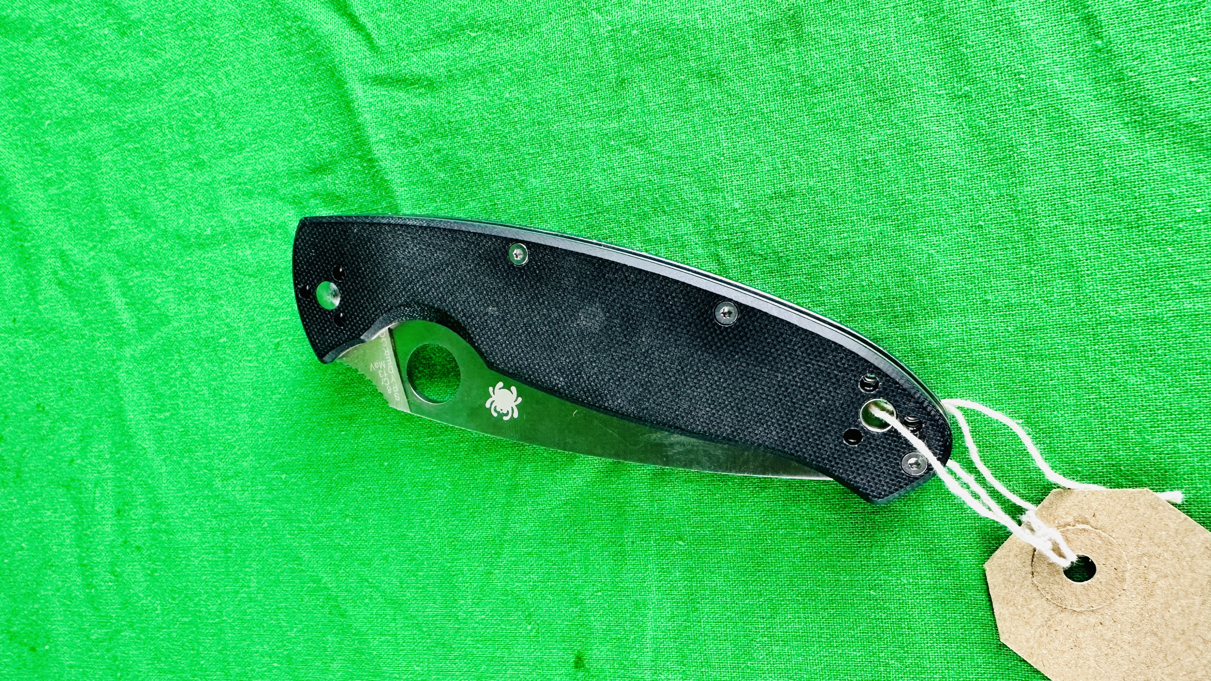 SYDERCO RESILIENCE C142GP FOLDING POCKET LOCK KNIFE - NO POSTAGE OR PACKING AVAILABLE - Image 7 of 7