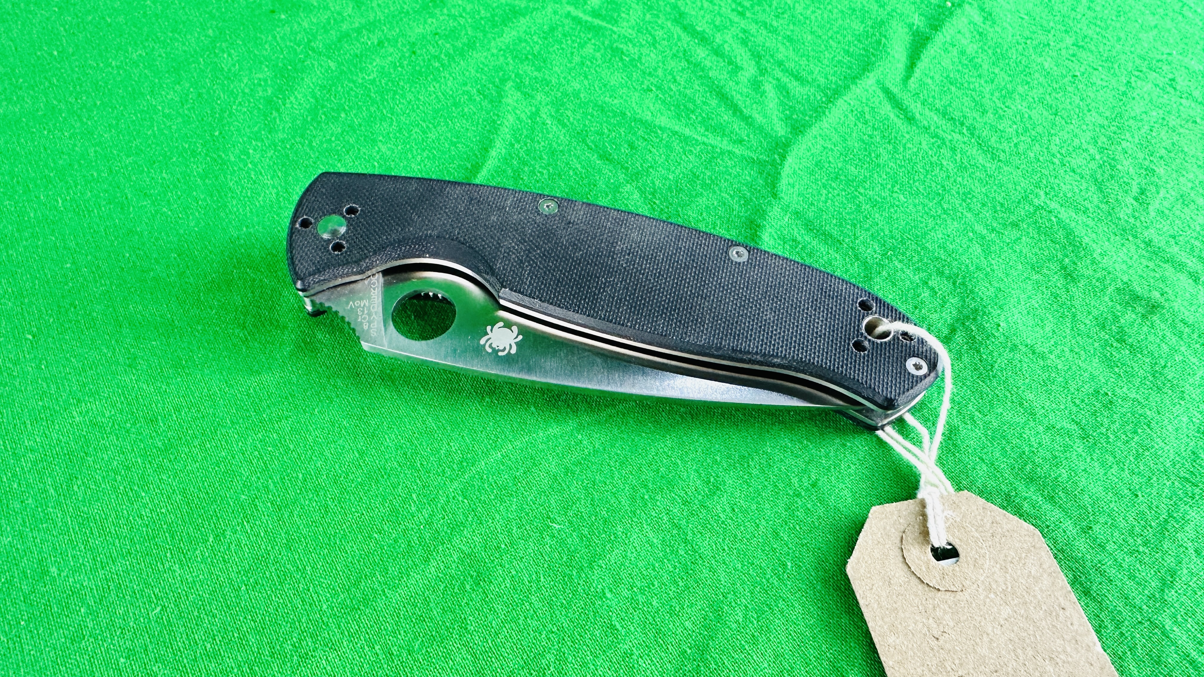 SYDERCO RESILIENCE C142GP FOLDING POCKET LOCK KNIFE - NO POSTAGE OR PACKING AVAILABLE - Image 7 of 7