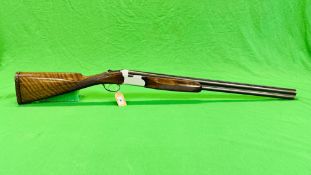 BERETTA 12 GAUGE OVER AND UNDER SHOTGUN #B270195B, MODEL S56E, 28" BARRELS,