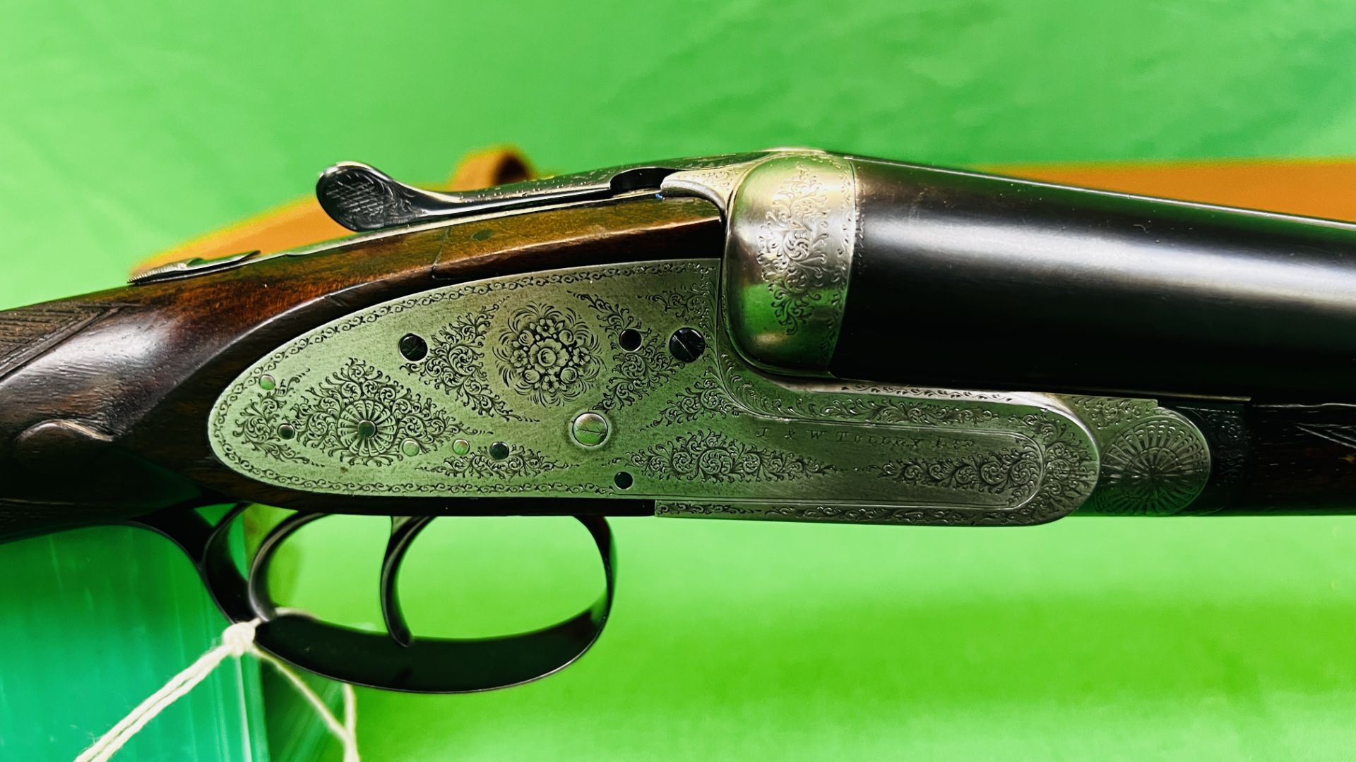 12 BORE TOLLEY SIDE BY SIDE SHOTGUN #8670, 28" BARRELS (2 3/4" CHAMBER), EJECTOR, - Image 2 of 37