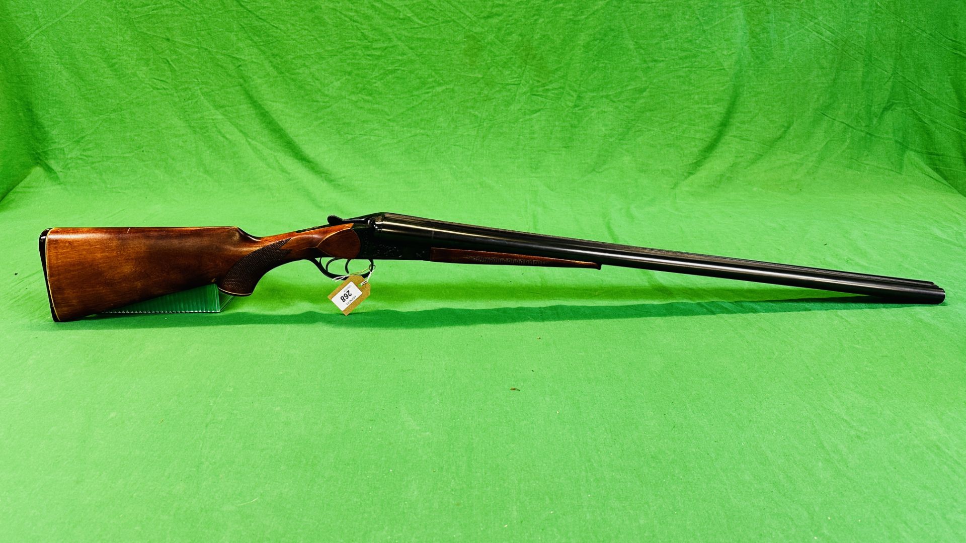 BAIKAL 12G SIDE BY SIDE SHOTGUN #A10146 - (REF: 1450) - (ALL GUNS TO BE INSPECTED AND SERVICED BY
