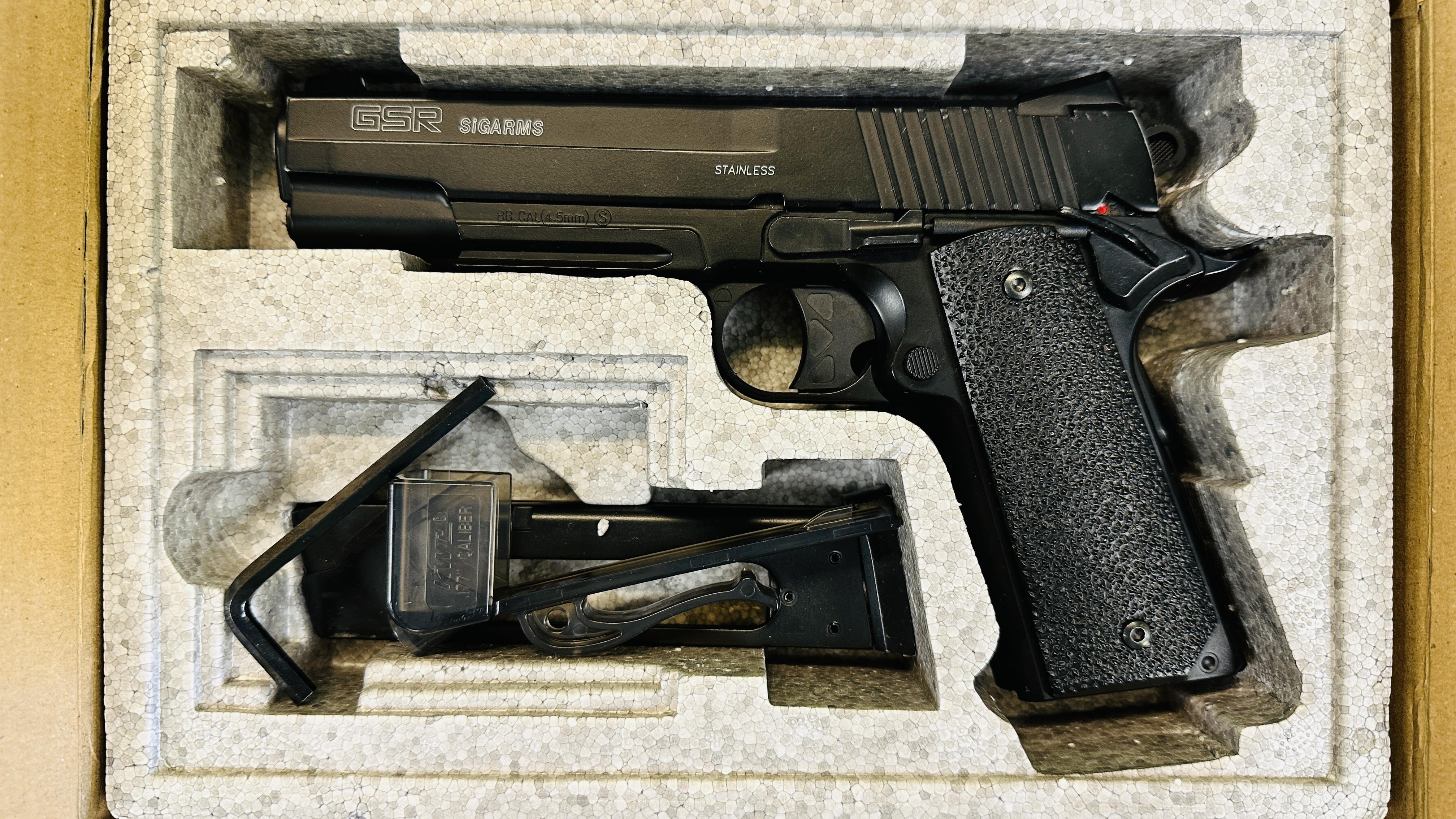 BOXED SIG SAUER GSR Co2 . - Image 2 of 10