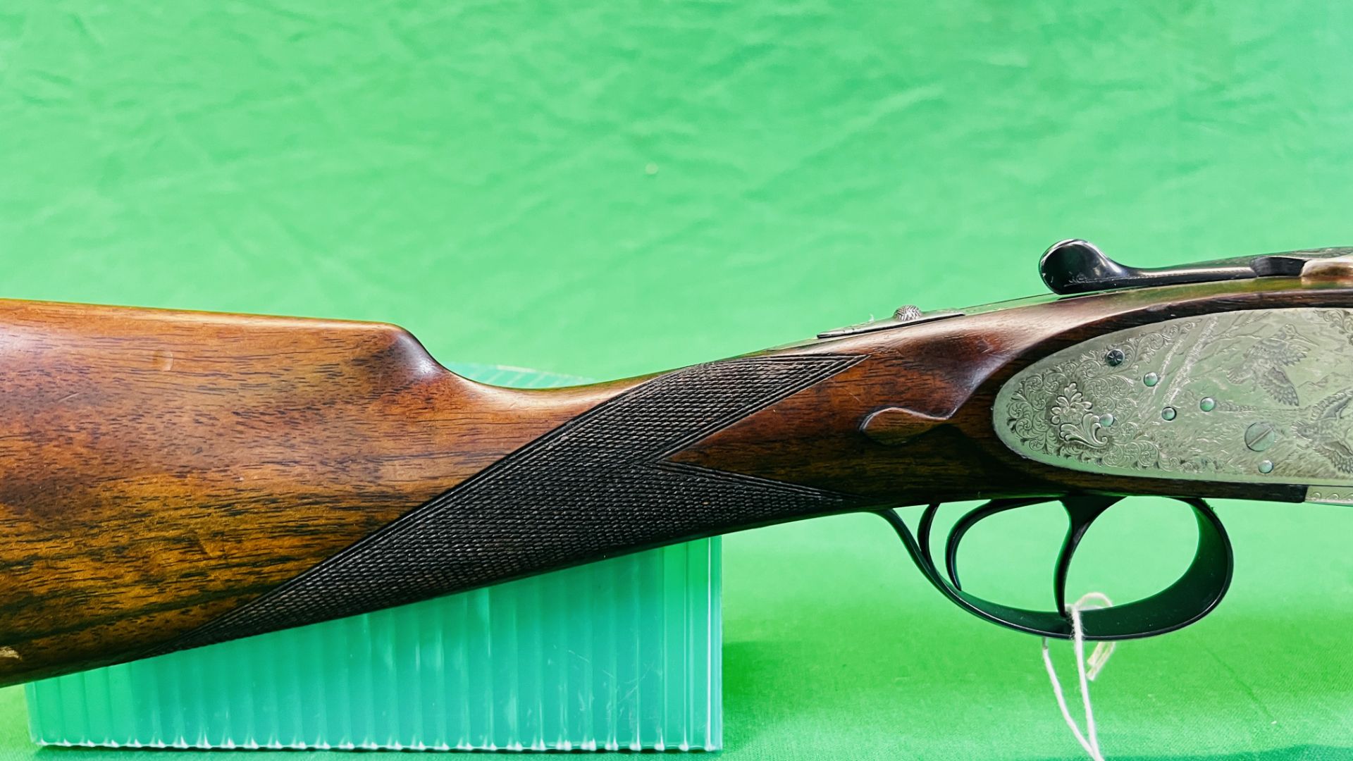 GUNMARK 20 BORE SIDE BY SIDE, SIDELOCK SHOTGUN #16427, 27" BARRELS, EJECTOR, - Image 3 of 25