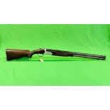 LINCOLN 12 BORE OVER AND UNDER SHOTGUN #54598, 271/2 " BARRELS, MULTI CHOKE, EJECTOR,