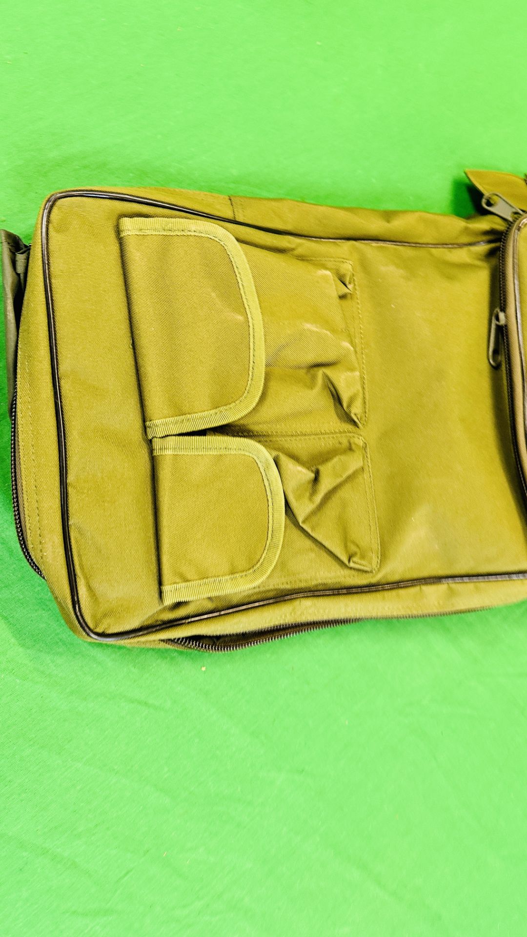 GREEN CANVAS TACTICAL RIFLE BAG - Image 2 of 7